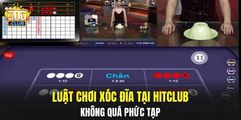 Luật chơi Xóc Đĩa tại HITCLUB không quá phức tạp